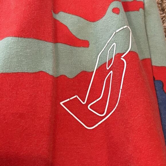 Billionaire Boys Club BBC Camo Joggers Terra Red/Blue/Green 871-2101 Men’s XXL - Picture 7 of 7